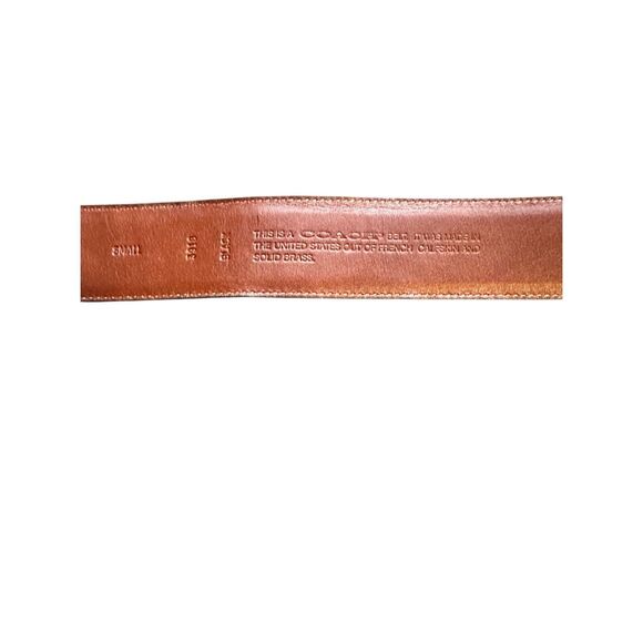 Coach Sienna 3918 Black Leather Belt Brass Buckle small main image 3